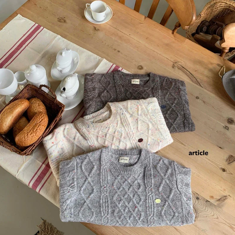 Article - Korean Children Fashion - #kidsstore - Hello Fisherman Knit - 11