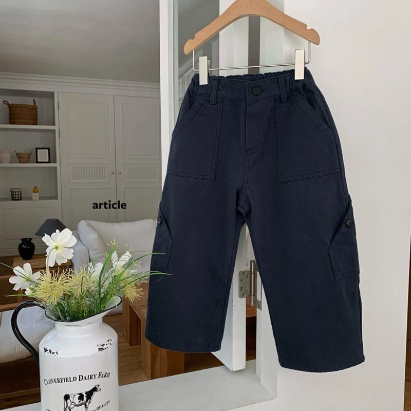 Article - Korean Children Fashion - #kidsstore - Studio Cargo Pants - 7