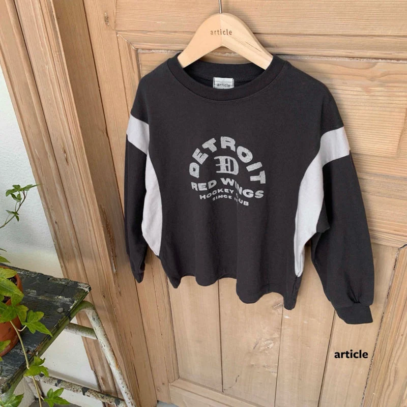 Article - Korean Children Fashion - #kidsstore - Detroit Print Tee - 5
