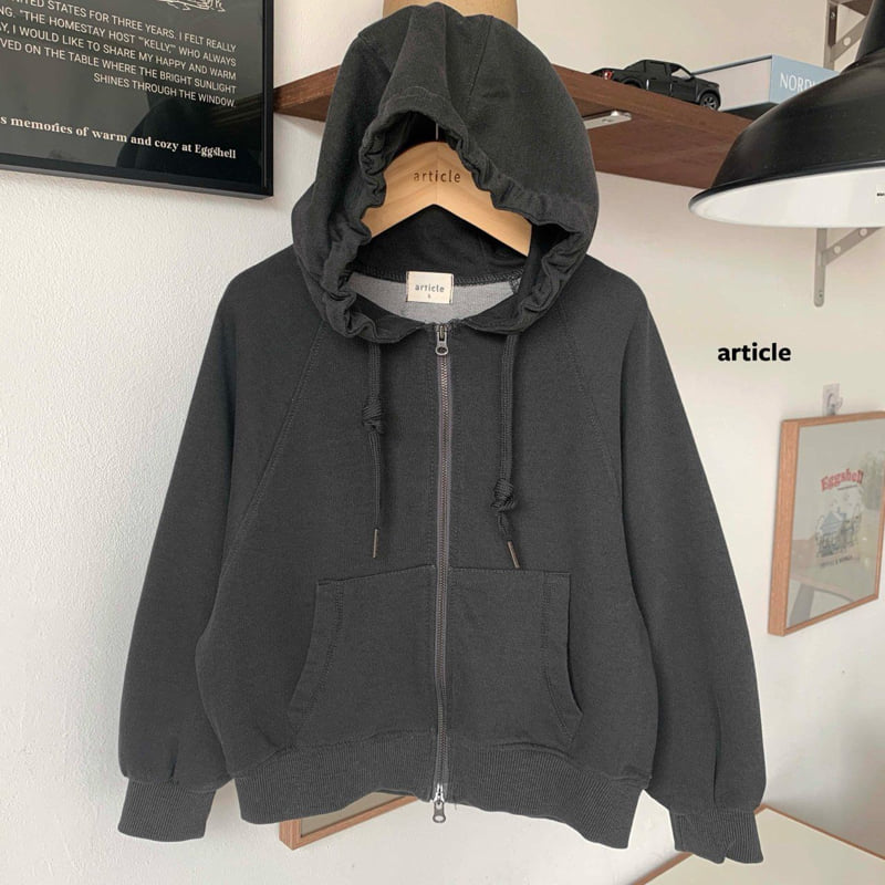 Article - Korean Children Fashion - #kidsstore - Pigment Hoodie - 6