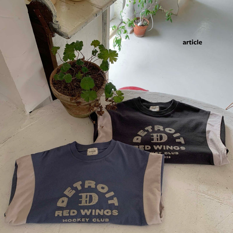 Article - Korean Children Fashion - #littlefashionista - Detroit Print Tee - 8
