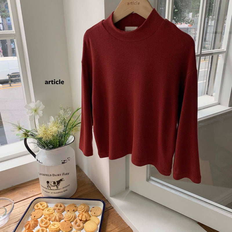 Article - Korean Children Fashion - #littlefashionista - Palette Turtleneck Top - 7