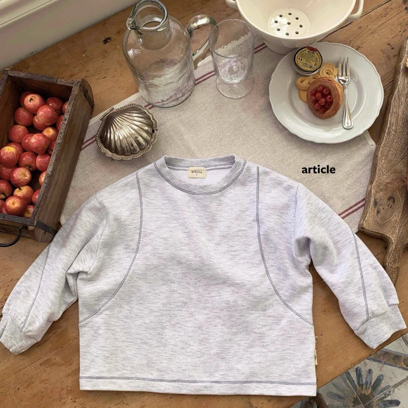 Article - Korean Children Fashion - #littlefashionista - Color-Block Tee - 11