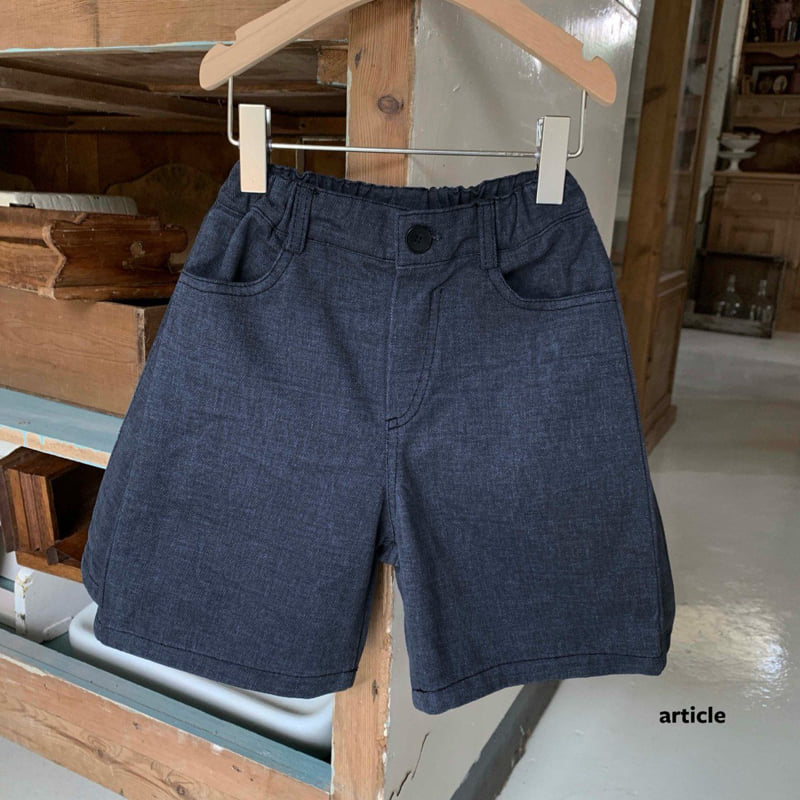 Article - Korean Children Fashion - #magicofchildhood - Pintuck Bermuda Pants - 5
