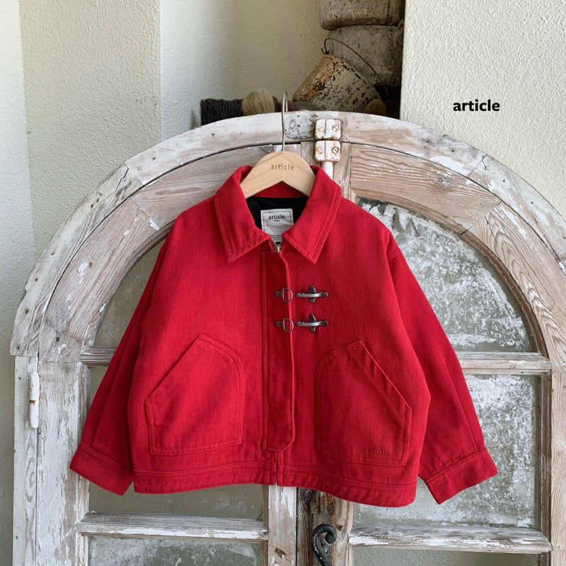 Article - Korean Children Fashion - #magicofchildhood - Behavior Jacket - 3