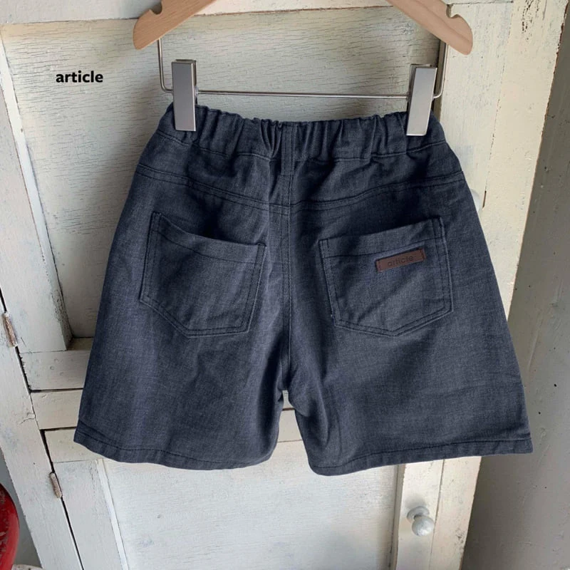 Article - Korean Children Fashion - #minifashionista - Pintuck Bermuda Pants - 6