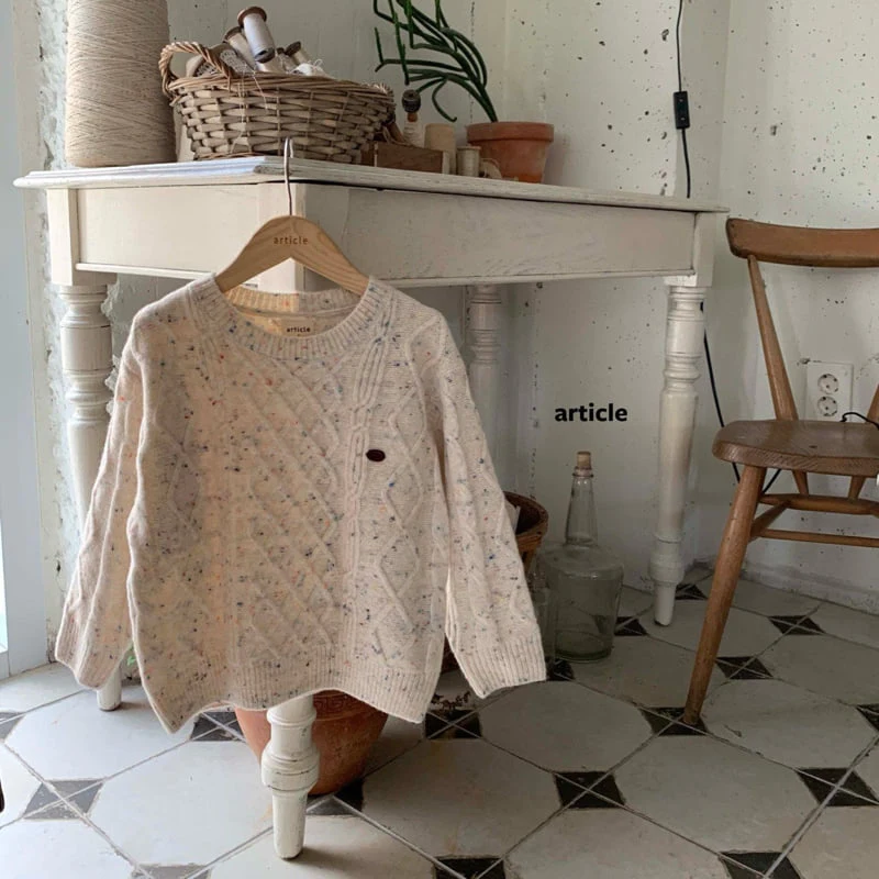 Article - Korean Children Fashion - #minifashionista - Hello Fisherman Knit - 2