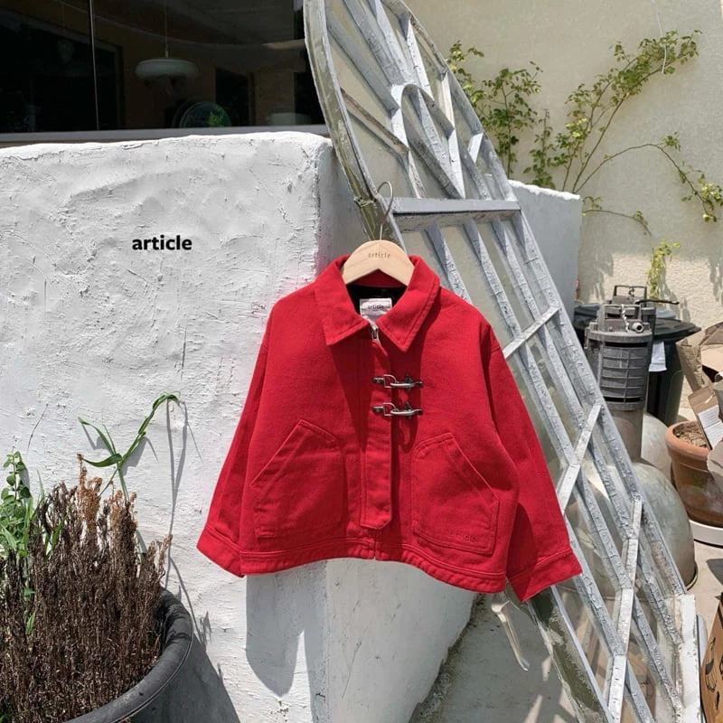 Article - Korean Children Fashion - #magicofchildhood - Behavior Jacket - 4