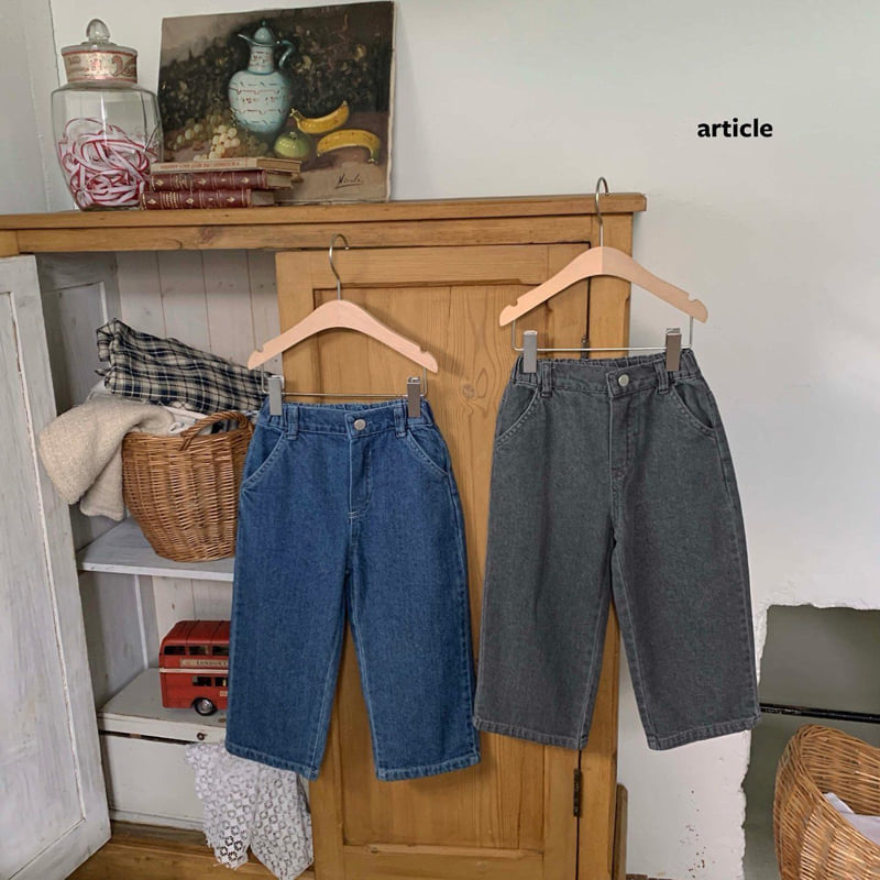 Article - Korean Children Fashion - #prettylittlegirls - Minimal Denim 