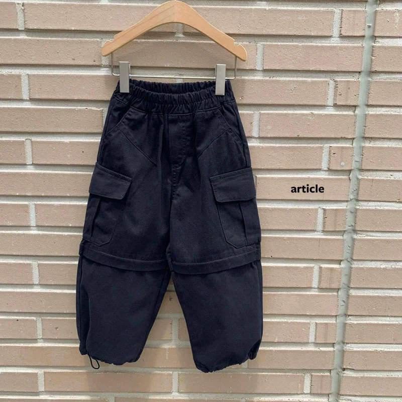 Article - Korean Children Fashion - #stylishchildhood - Peach Bio Cargo Pants - 10