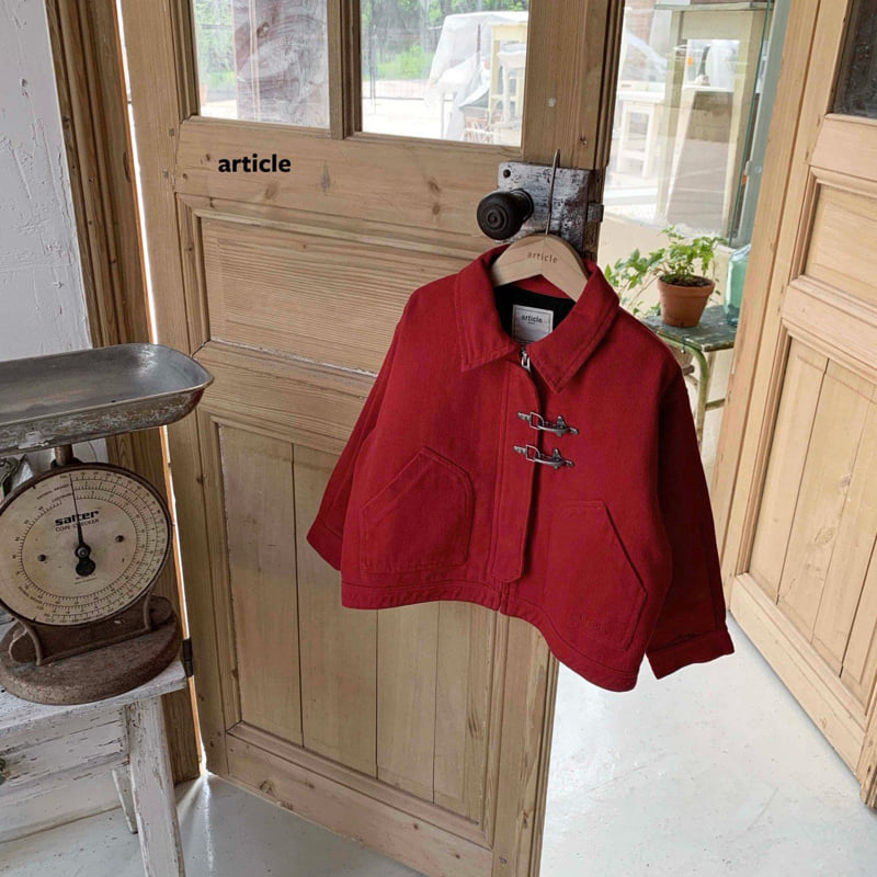 Article - Korean Children Fashion - #stylishchildhood - Behavior Jacket - 8