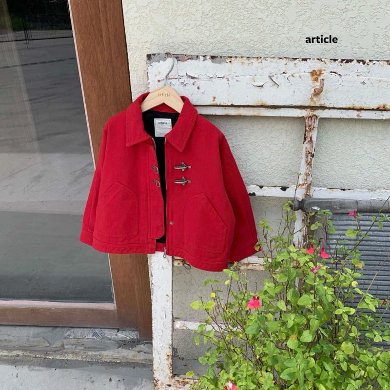 Article - Korean Children Fashion - #todddlerfashion - Behavior Jacket - 6