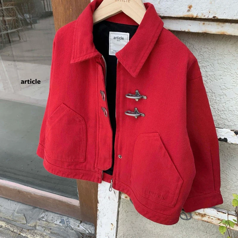 Article - Korean Children Fashion - #toddlerclothing - Behavior Jacket - 7