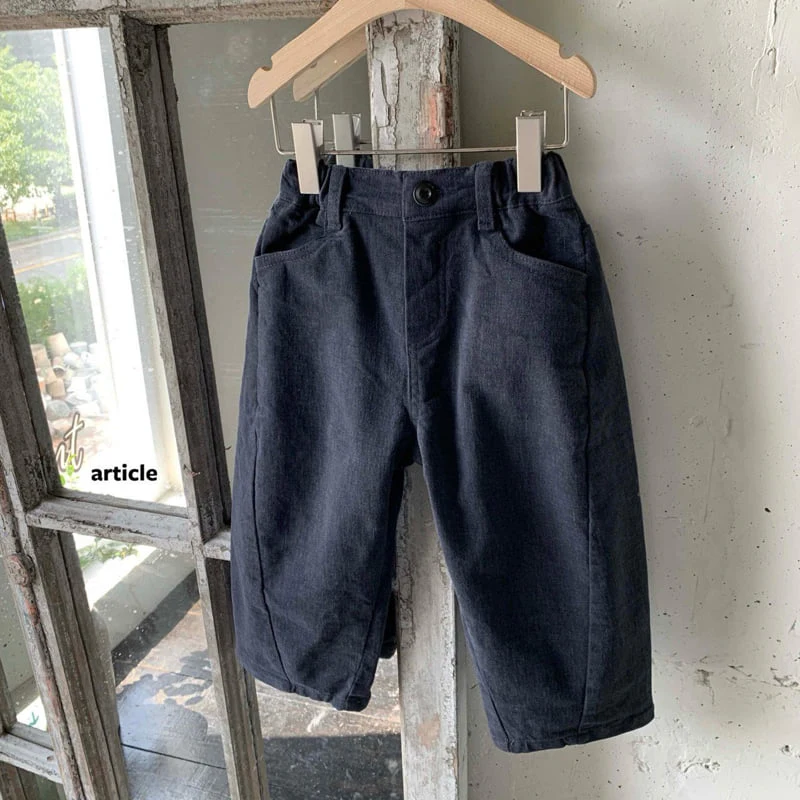 Article - Korean Children Fashion - #toddlerclothing - Peach Cut-Detail Pants - 5