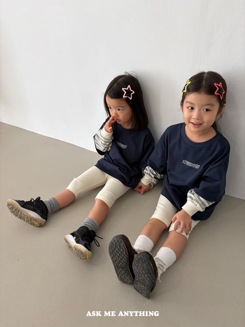 Ask Me Anything - Korean Children Fashion - #Kfashion4kids - Layered Tee - 5