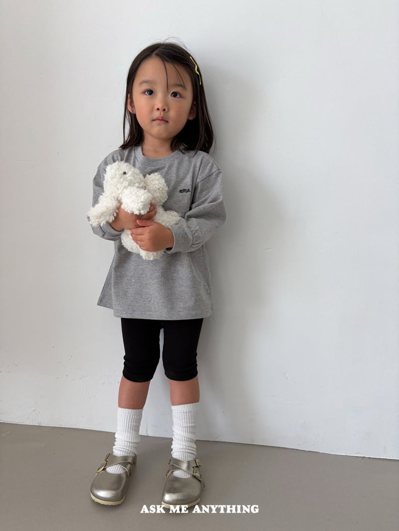 Ask Me Anything - Korean Children Fashion - #kidzfashiontrend - Howl Tee - 4