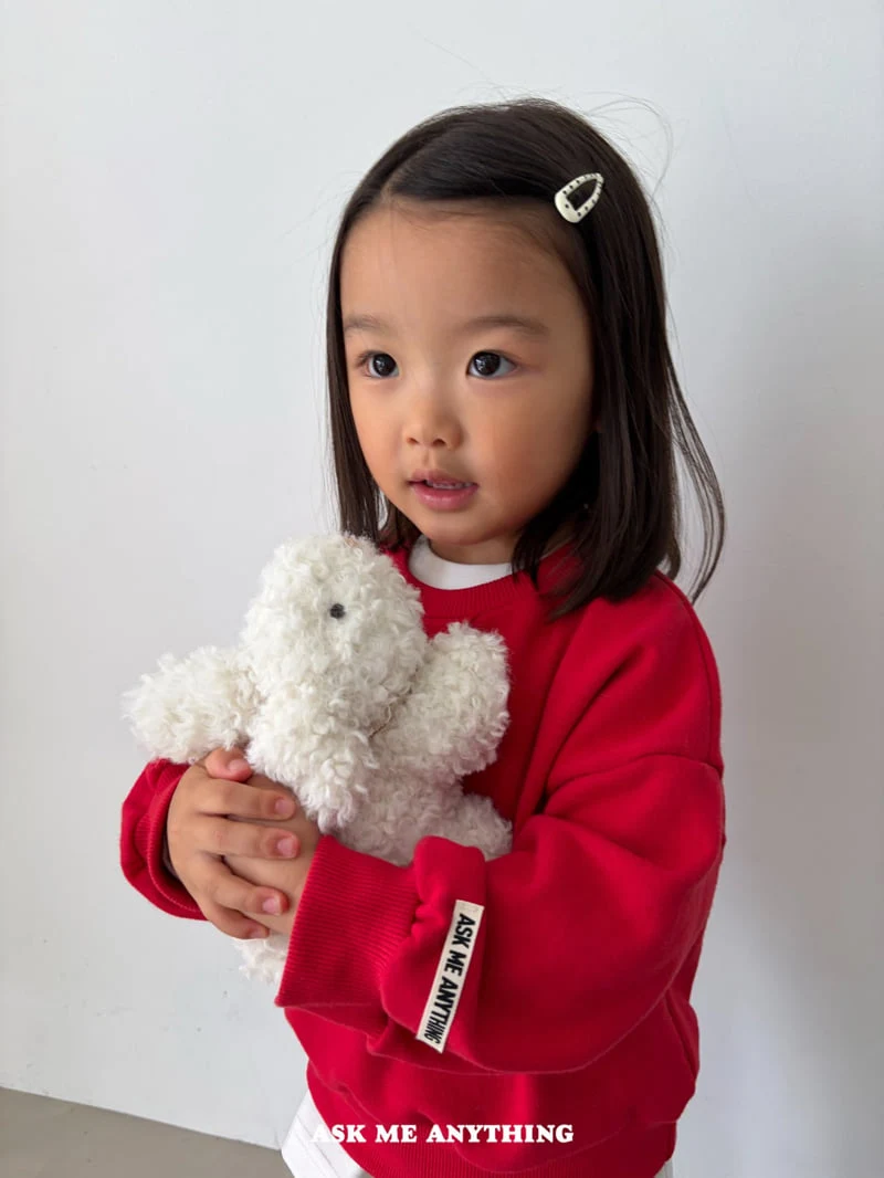 Ask Me Anything - Korean Children Fashion - #designkidswear - Basic Sweatshirt - 2