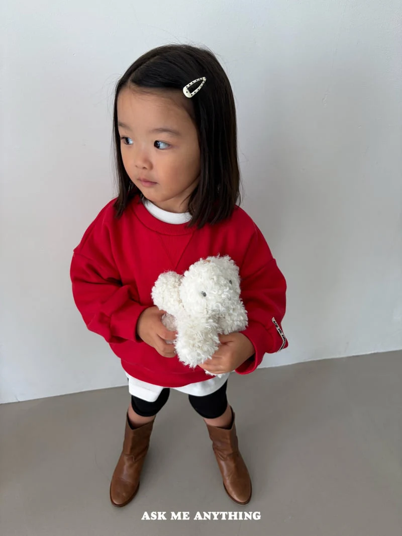 Ask Me Anything - Korean Children Fashion - #discoveringself - Basic Sweatshirt - 3