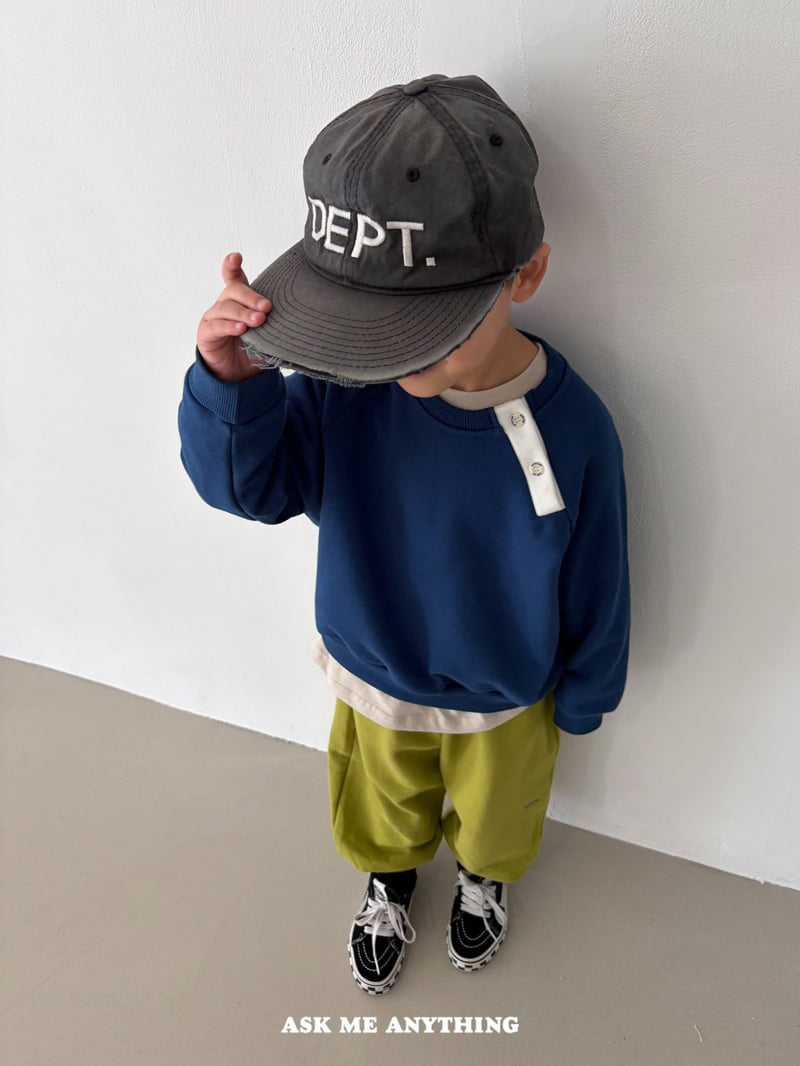 Ask Me Anything - Korean Children Fashion - #discoveringself - Button Sweatshirt - 11