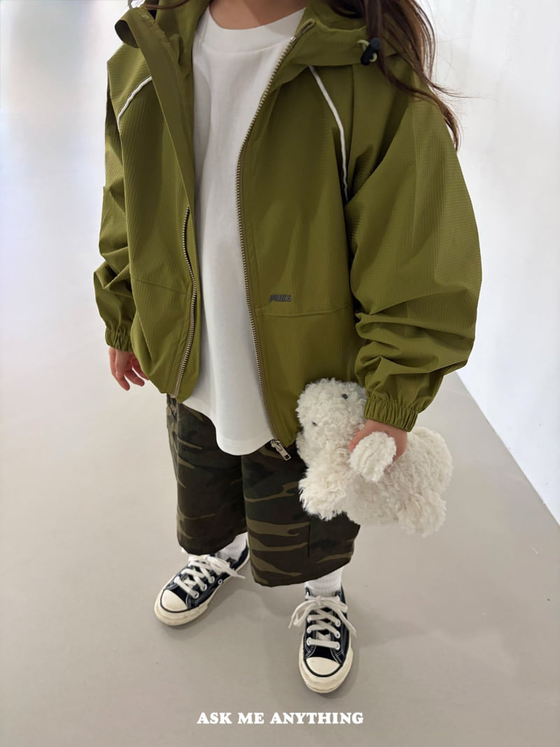 Ask Me Anything - Korean Children Fashion - #discoveringself - Life Windbreaker Jacket - 10