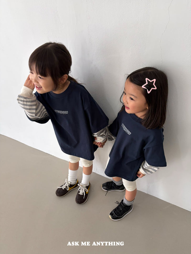 Ask Me Anything - Korean Children Fashion - #fashionkids - Layered Tee