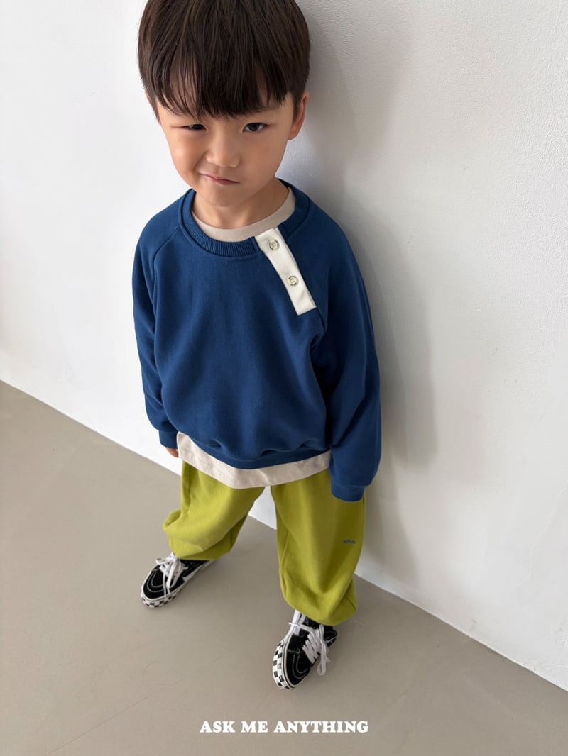 Ask Me Anything - Korean Children Fashion - #fashionkids - Button Sweatshirt - 12