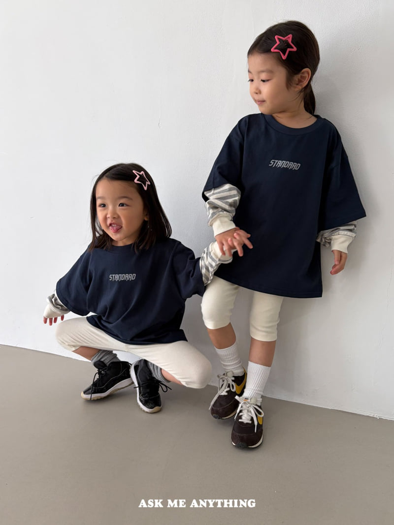 Ask Me Anything - Korean Children Fashion - #kidsstore - Layered Tee - 4