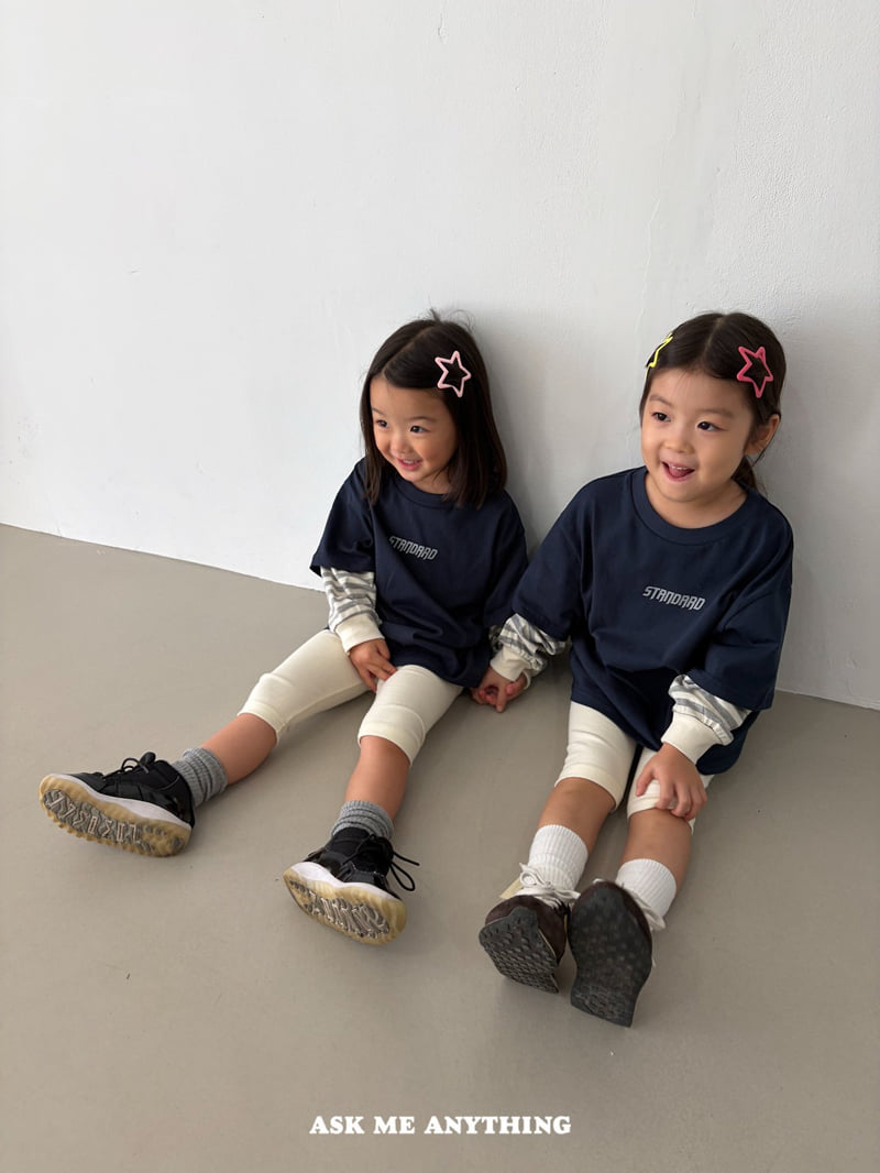 Ask Me Anything - Korean Children Fashion - #littlefashionista - Layered Tee - 6