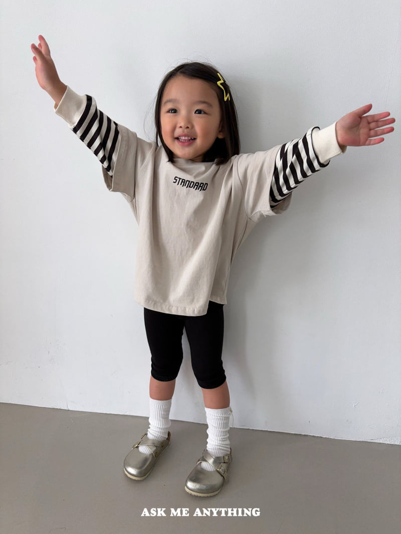 Ask Me Anything - Korean Children Fashion - #minifashionista - Half Free Leggings - 9