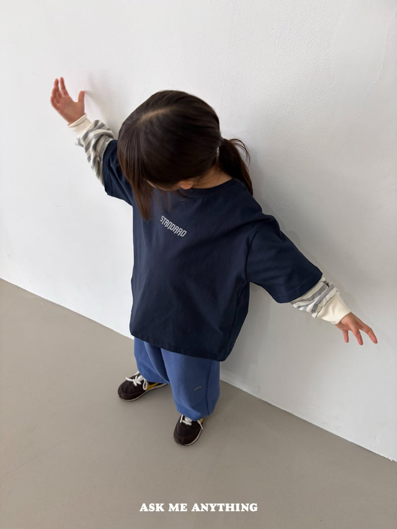 Ask Me Anything - Korean Children Fashion - #minifashionista - Layered Tee - 8