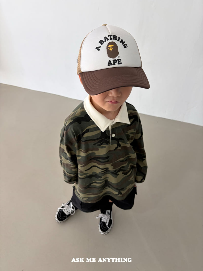 Ask Me Anything - Korean Children Fashion - #magicofchildhood - Plage Collar Tee - 4