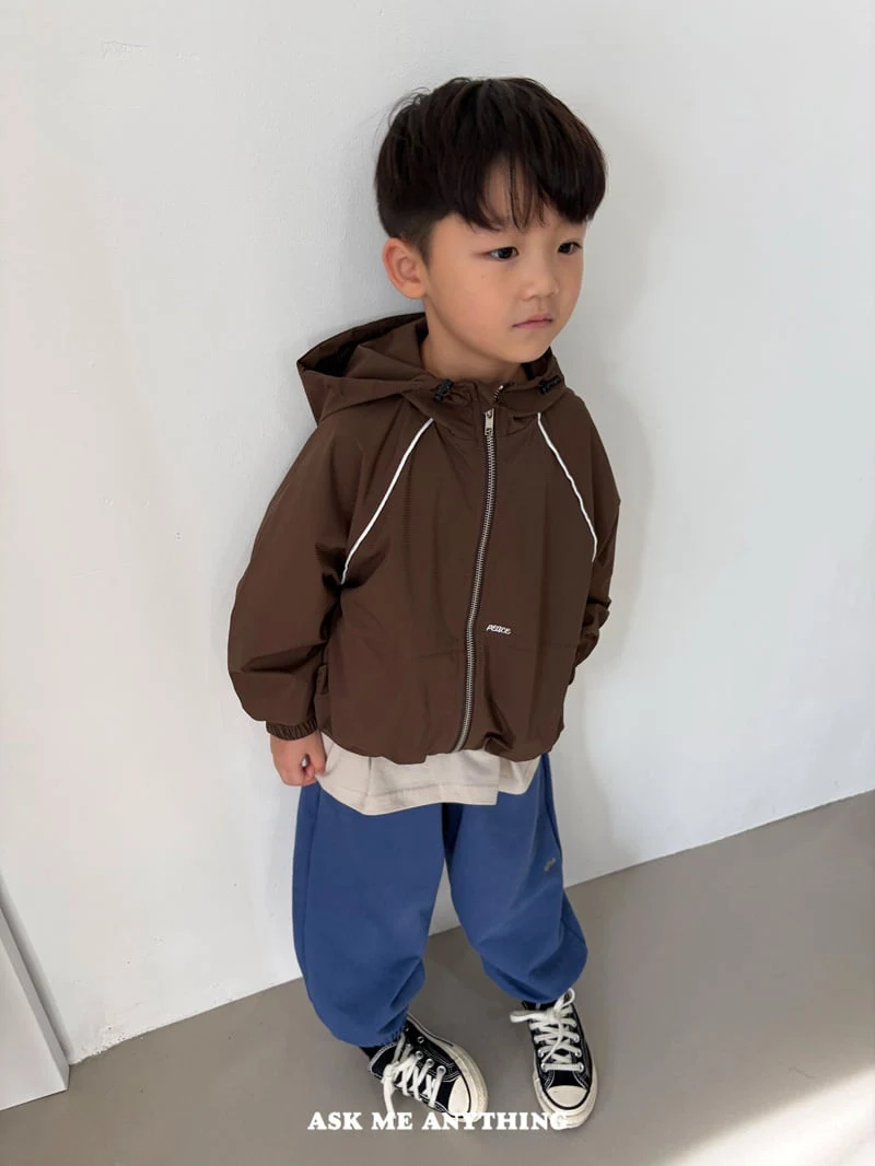 Ask Me Anything - Korean Children Fashion - #prettylittlegirls - Life Windbreaker Jacket - 3