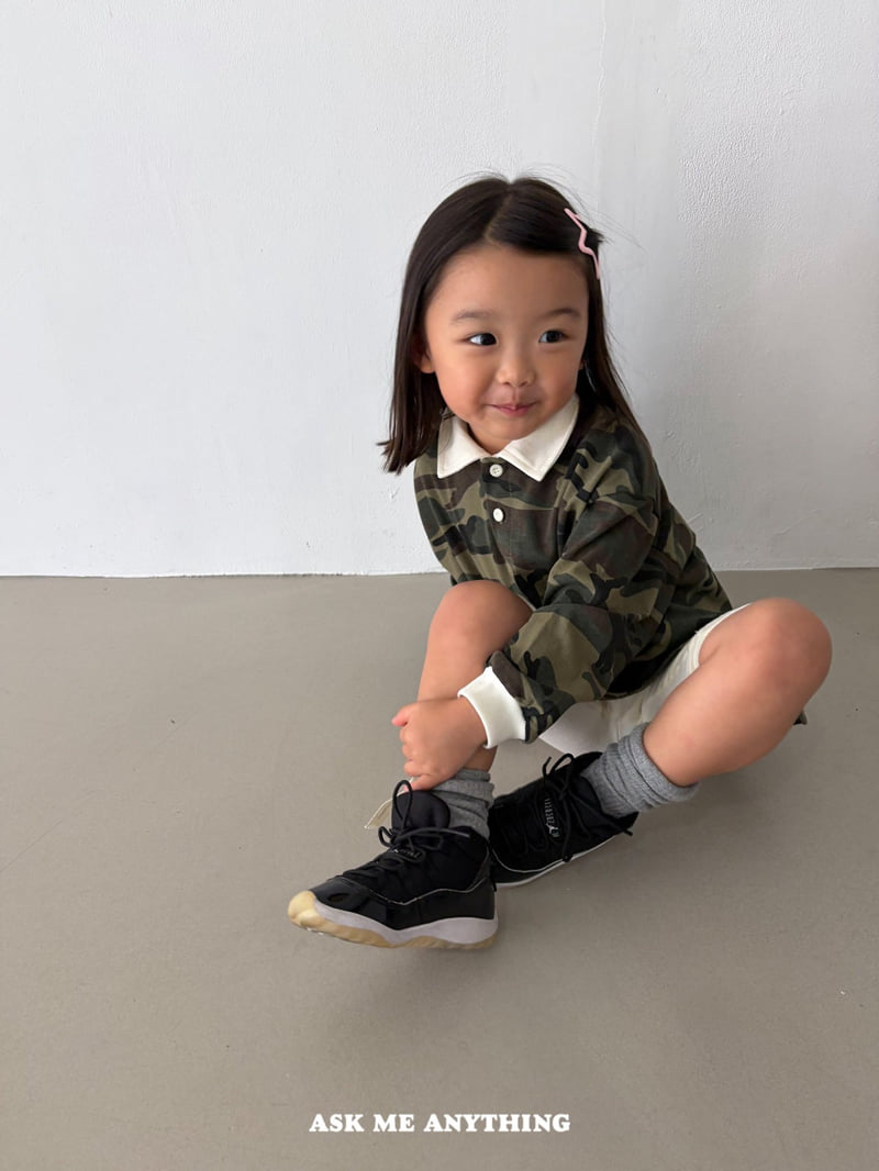 Ask Me Anything - Korean Children Fashion - #toddlerclothing - Plage Collar Tee - 7