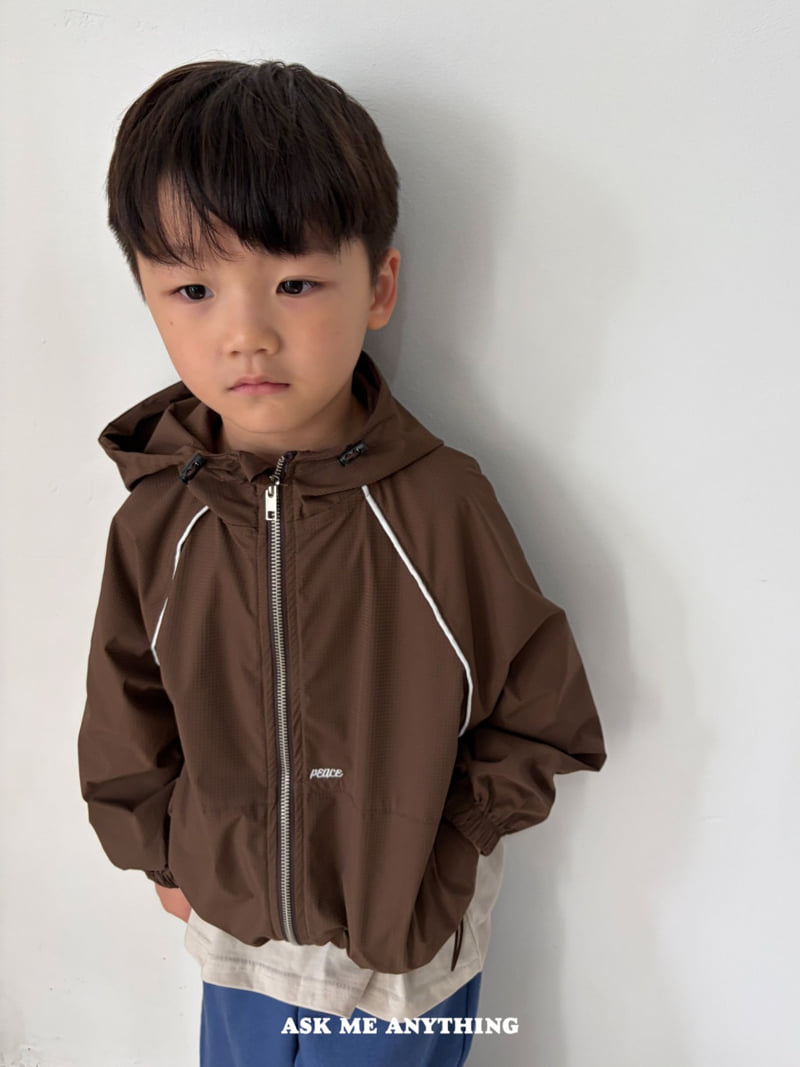 Ask Me Anything - Korean Children Fashion - #toddlerclothing - Life Windbreaker Jacket - 5