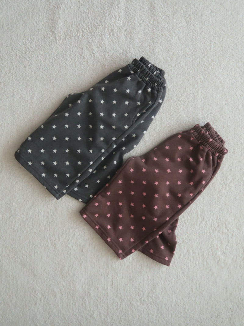 Bailey - Korean Children Fashion - #childofig - Choco Star Pants - 12