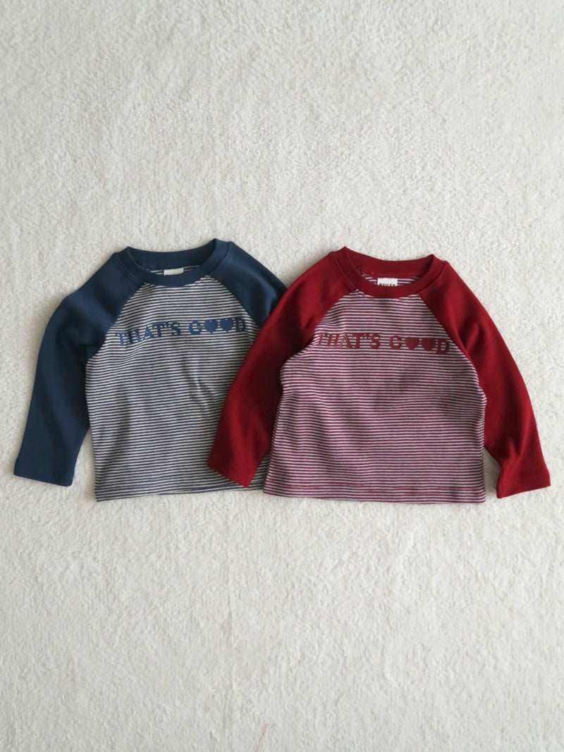 Bailey - Korean Children Fashion - #childrensboutique - That’s Good Raglan Tee