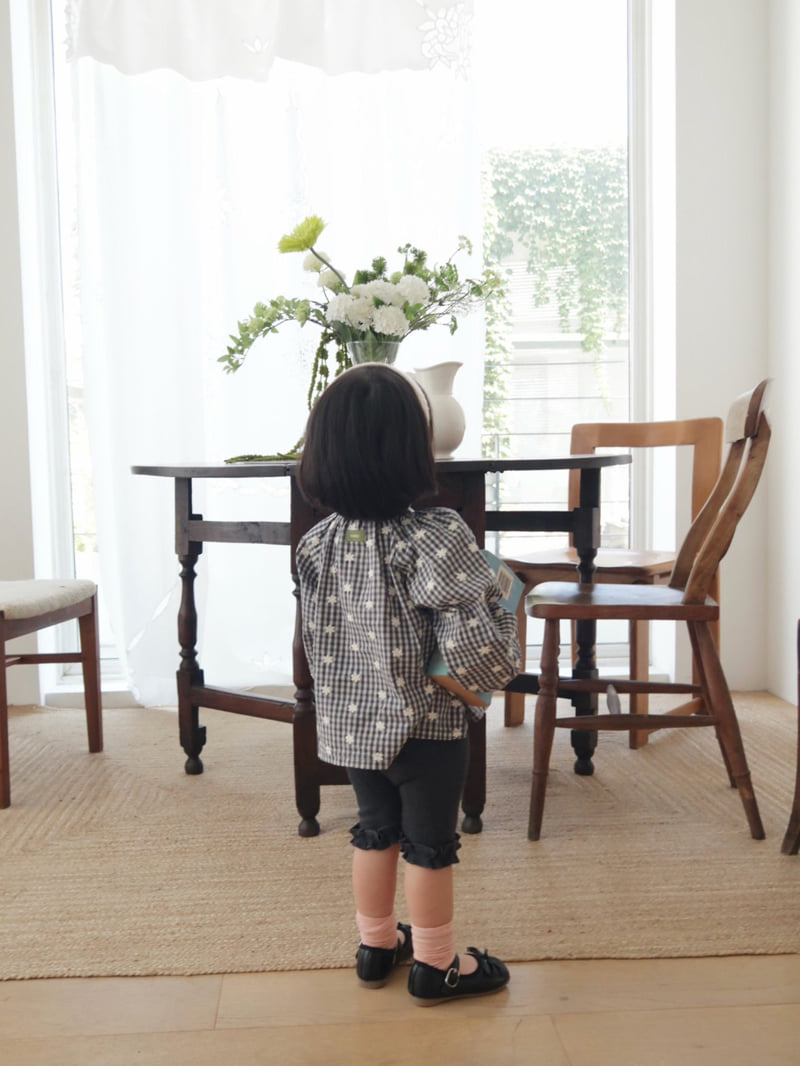 Bailey - Korean Children Fashion - #kidsshorts - Flower Blouse - 6