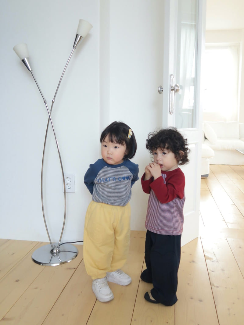Bailey - Korean Children Fashion - #kidsshorts - That’s Good Raglan Tee - 5
