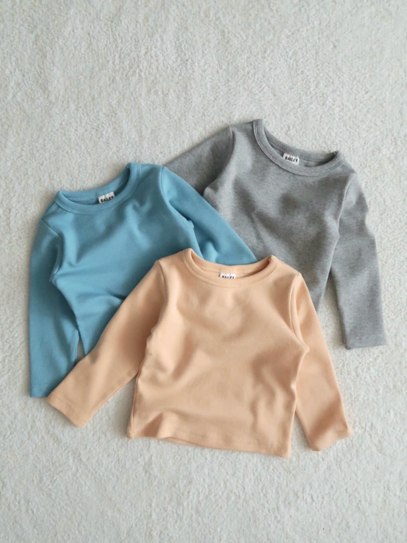 Bailey - Korean Children Fashion - #kidzfashiontrend - Soft Modal Tee - 12