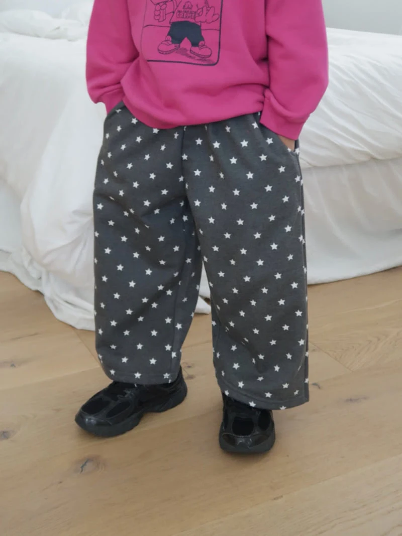 Bailey - Korean Children Fashion - #kidzfashiontrend - Choco Star Pants - 3