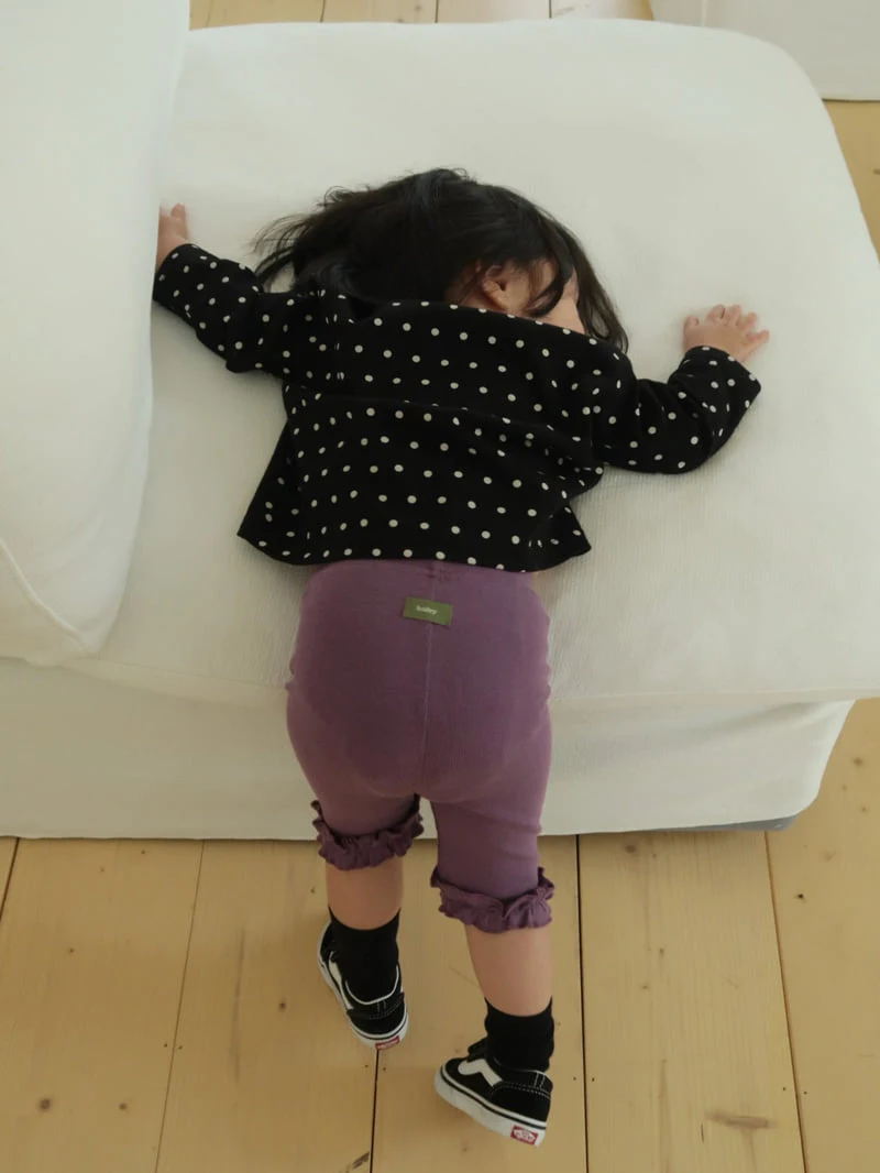 Bailey - Korean Children Fashion - #littlefashionista - Grape Leggings - 7