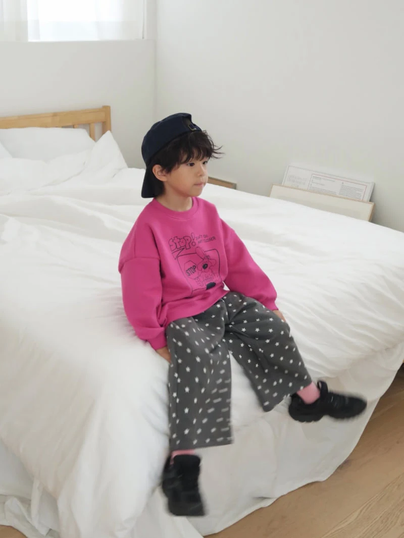Bailey - Korean Children Fashion - #littlefashionista - Choco Star Pants - 5