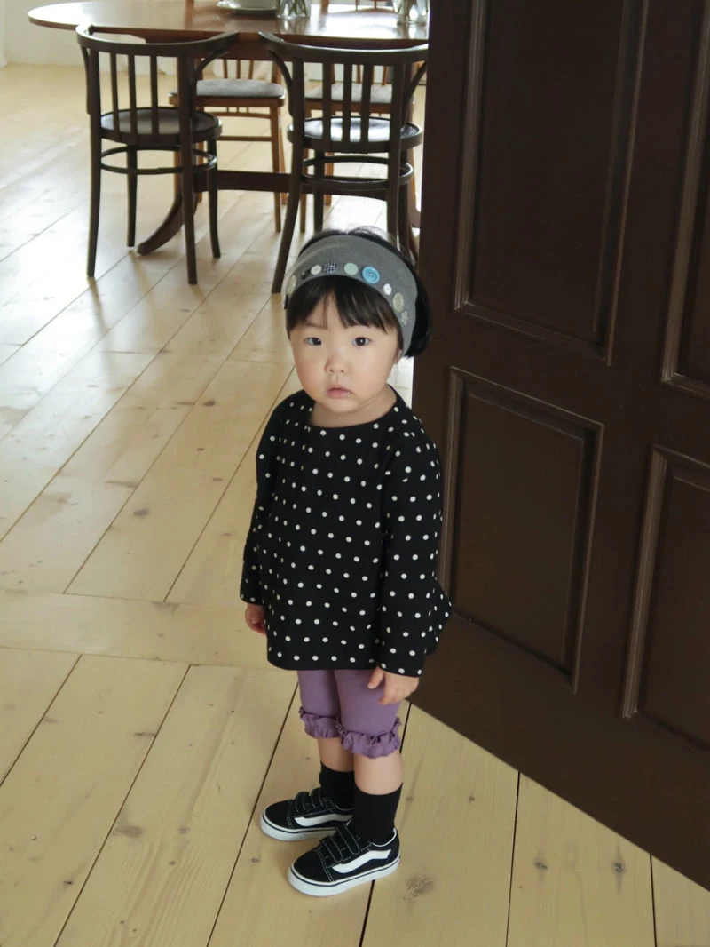 Bailey - Korean Children Fashion - #minifashionista - Grape Leggings - 9