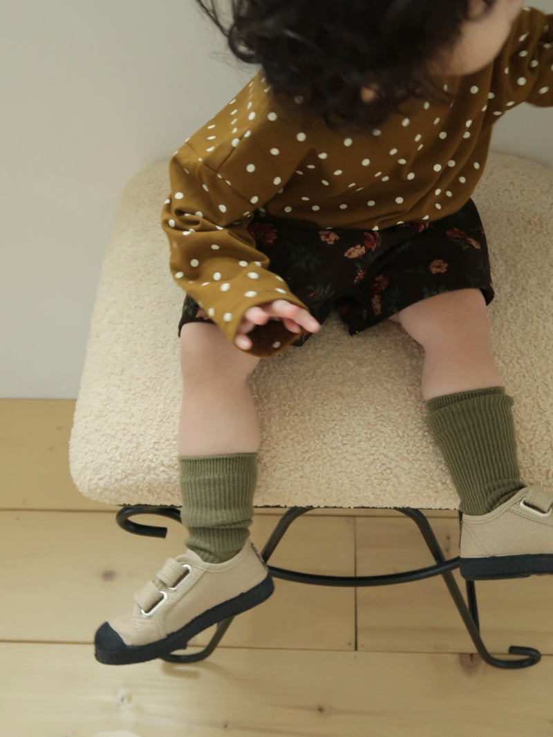Bailey - Korean Children Fashion - #minifashionista - Choco Star Boatneck Tee - 5
