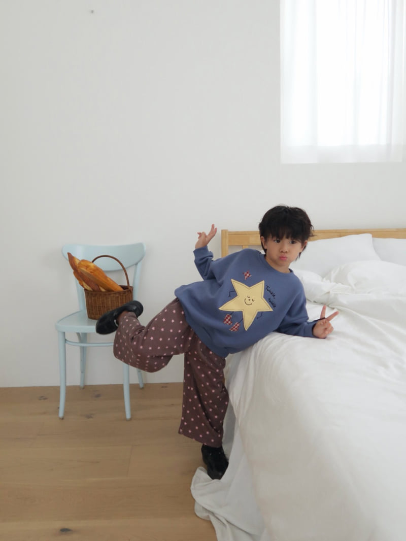 Bailey - Korean Children Fashion - #stylishchildhood - Choco Star Pants - 11