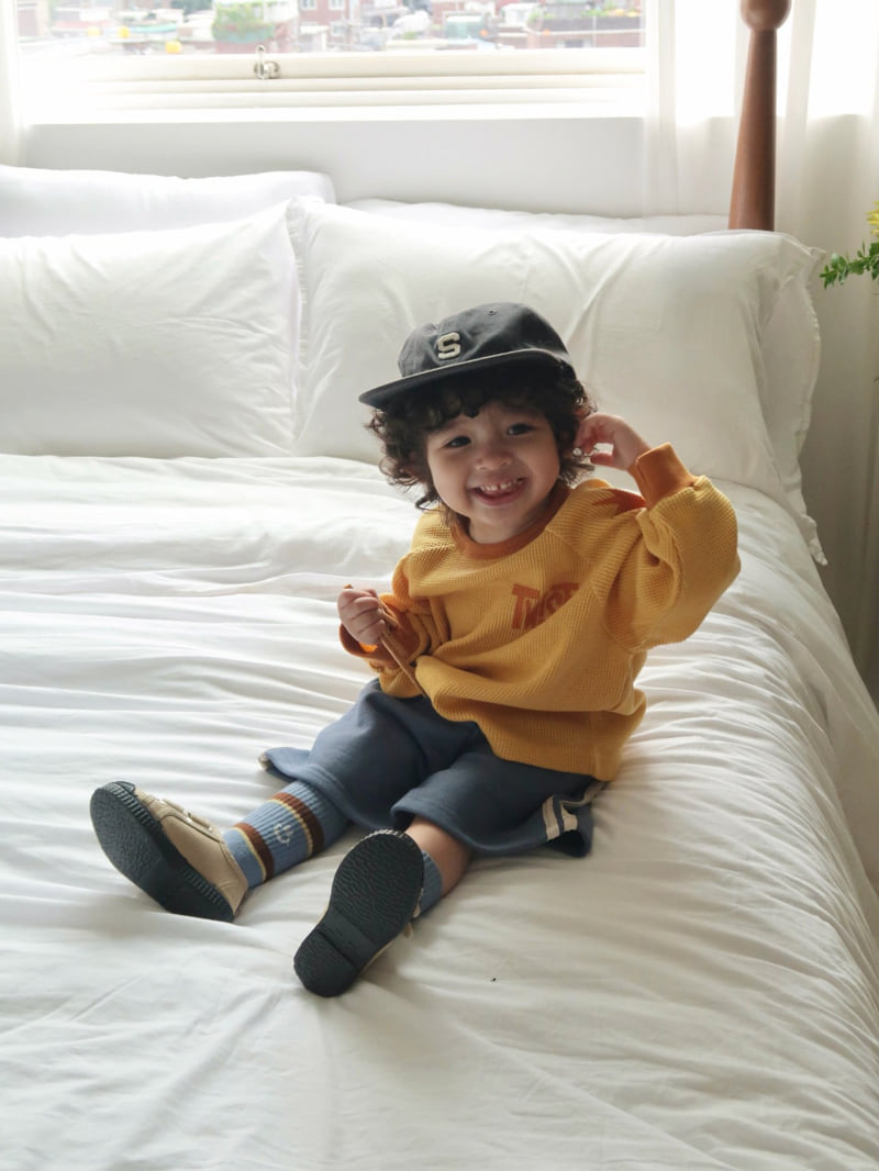 Bailey - Korean Children Fashion - #stylishchildhood - Sparkling Waffle Tee - 7