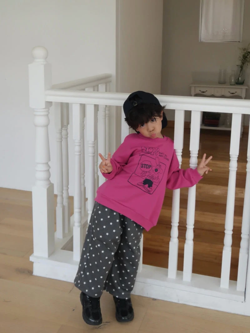 Bailey - Korean Children Fashion - #todddlerfashion - Choco Star Pants - 9