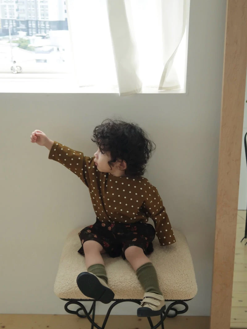Bailey - Korean Children Fashion - #todddlerfashion - Flower Field Pants - 8