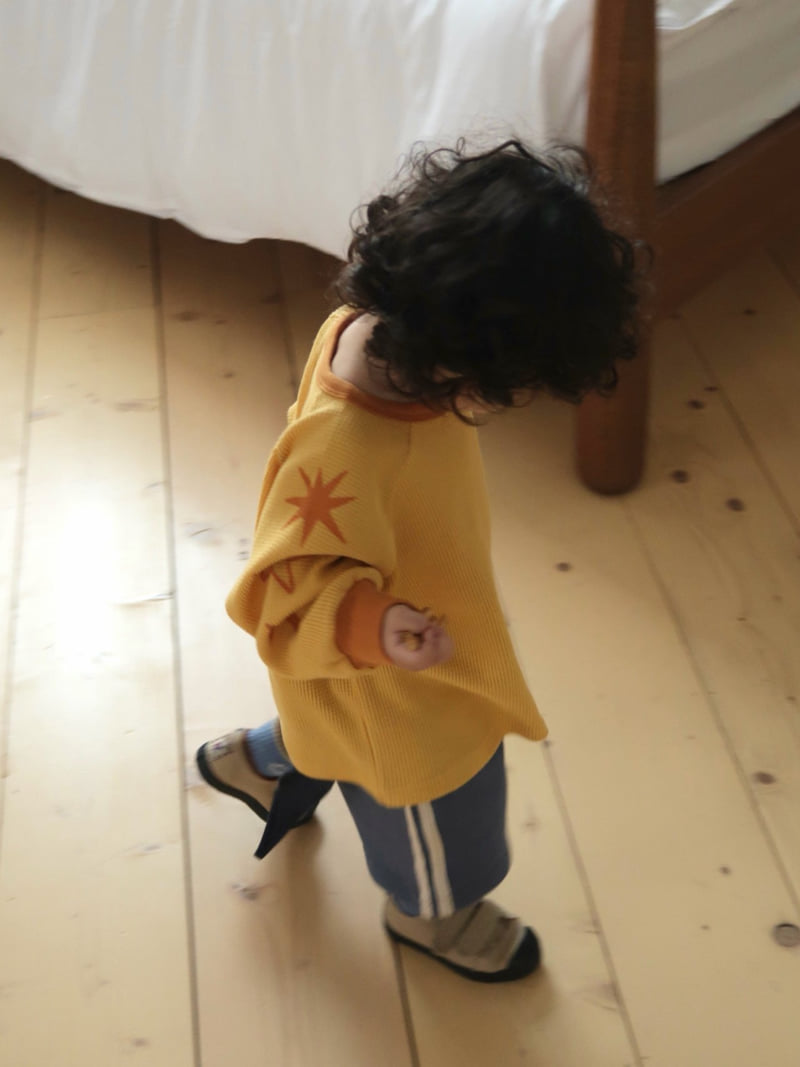 Bailey - Korean Children Fashion - #toddlerclothing - Sparkling Waffle Tee - 6