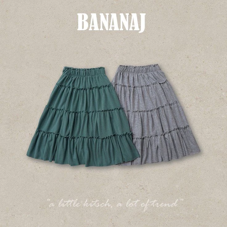 Banana J - Korean Children Fashion - #Kfashion4kids - Nesl Long Skirt